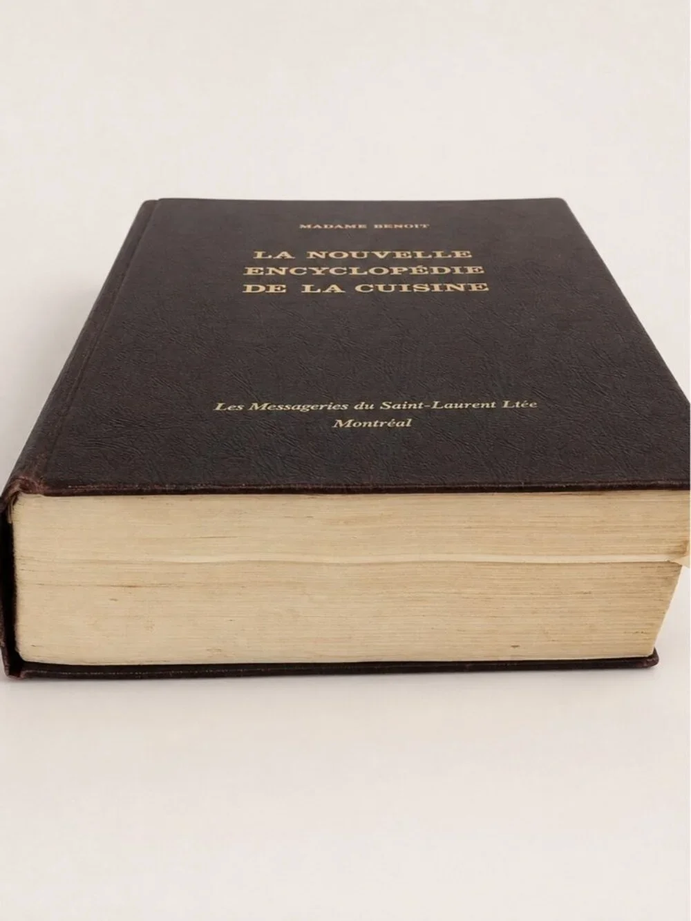 Madame Benoit – La Nouvelle Encyclopédie de la Cuisine – Livre de recettes